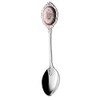 Takakuwa Metal Rim Rose Teaspoon, Silver 002573