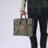CAMPINGMOON Heavy Duty Canvas Carry Bag Storage Bag with Nylon