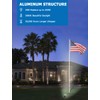 SUNVIE 30W LED Spot Lights Outdoor 5000K Daylight Flag Pole