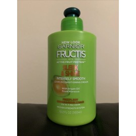 Garnier Lot Of 2 Garnier Fructis Sleek & Shine Intensely Smooth Leave-In Conditioning