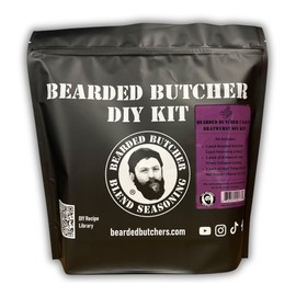 Bearded Butchers Cajun Bratwurst DIY Kit – Perfect for DIY Meat Lovers, Hunters & Backyard Grills – Make Spicy Peppery Brats with Cajun Seasoning, High Temp Pepper Jack Cheese & 32mm Collagen Casings – Great for Pork, Beef, Venison & More