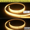 Q.Laomi LED Strip 2 m, Super Bright LED Strip 220
