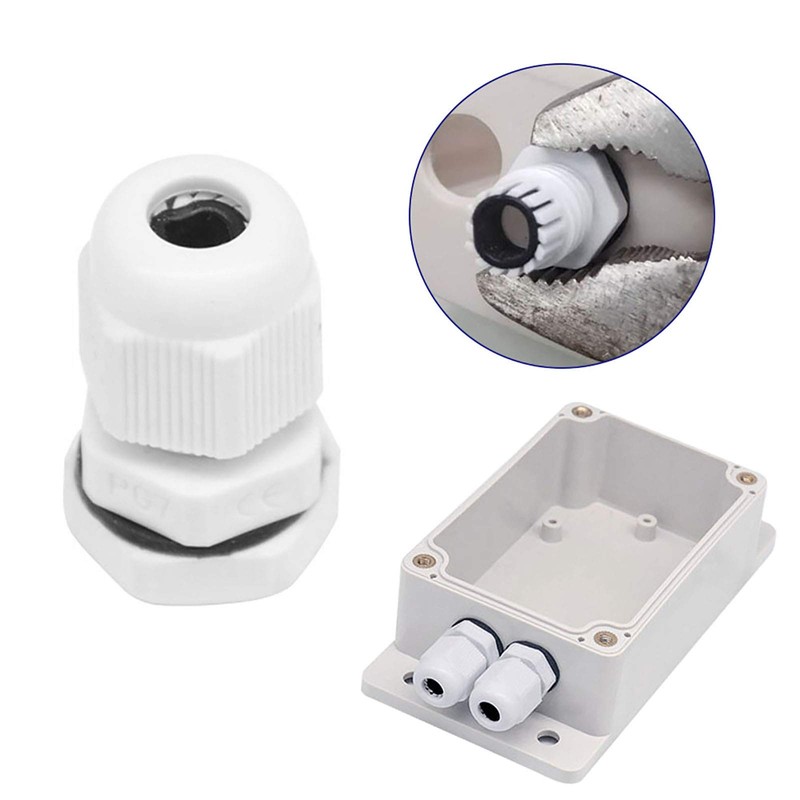 Splenssy IP66 Waterproof Junction Box Plastic Cable Wire Connector Gland