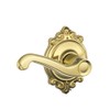 SCHLAGE F10 FLA 505 BRK Brookshire Collection Flair Passage Lever,