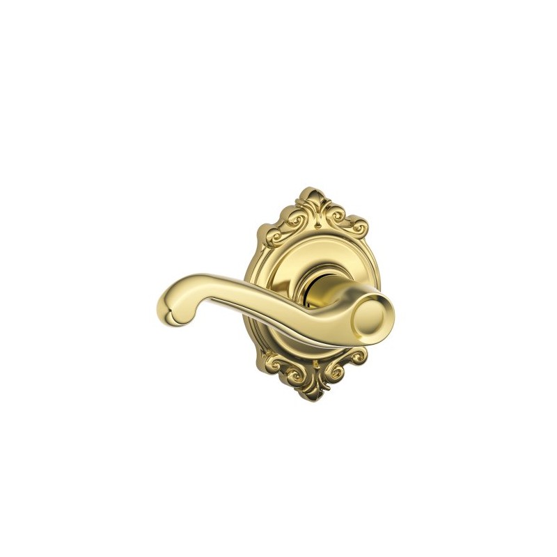 SCHLAGE F10 FLA 505 BRK Brookshire Collection Flair Passage Lever,