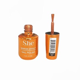 S.he Mirror Effect Nail Polish (05 Copper)