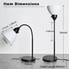 LED Desk Lamp for Home Office, 3 Levels Dimmable Reading