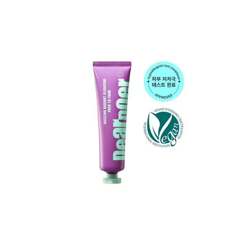Deardoor Dazzling Radiant Cleansing Pack-to-Foam 100ml / 디어도어 대즐링 래디언트