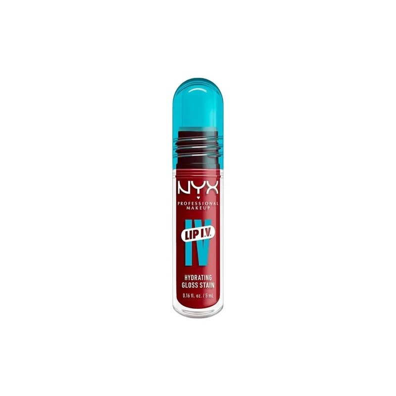 NYX PMU Lip IV, Gloss Serum Hidratante efecto tinta 5