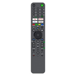 AULCMEET RMF-TX521E Voice Replacement Remote Control Compatible with Sony 4K OLED Smart TV KD-50X80J KD-50X81J KD-50X82J KD-55X80J KD-55X81J KD55X80J KD50X89J KD50X82J KD50X81J KD50X80J KD43X89J