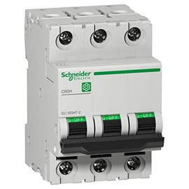 Schneider Electric – Multi9 C60H Miniature Circuit Breaker (MCB), 3-Pole, 32A, C Tripping Curve, 15kA (IEC/EN 60947-2) Short Circuit & Overload Protection