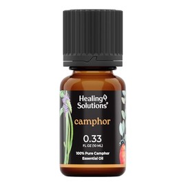 Healing Solutions Camphor Essential Oil - 0.33 Fluid Ounces