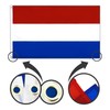 Pack of 2 Holland Flag | Flag Netherlands | Weatherproof