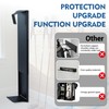 Moroayop Golf Bag Wall Mount for Garage, Adjustable Sliding Storage