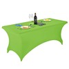FORLIFE Spandex Table Cover - Fitted 6ft Rectangular Tablecloth, Stretch