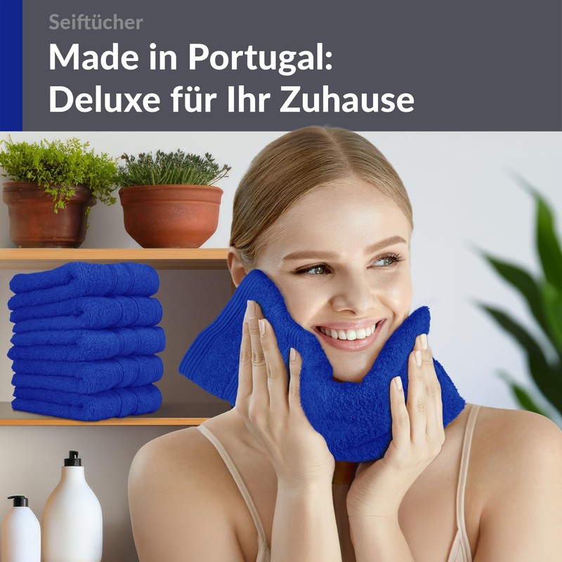 Lashuma Terry Cloth Wash Cloth Set 30 x 30 cm