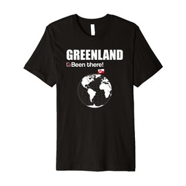 Greenland Been There Icebear Compass Greenland Premium T-Shirt