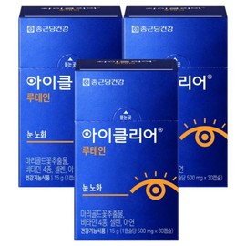 iClear Lutein, 30 tablets, 3 units / 아이클리어 루테인, 30정, 3개