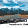 Camara de Reversa para Auto,Cámara de Visión Trasera para Placa