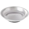 Hilka 11901006 6-Inch Diameter Stainless Steel Magnetic Tray, Silver