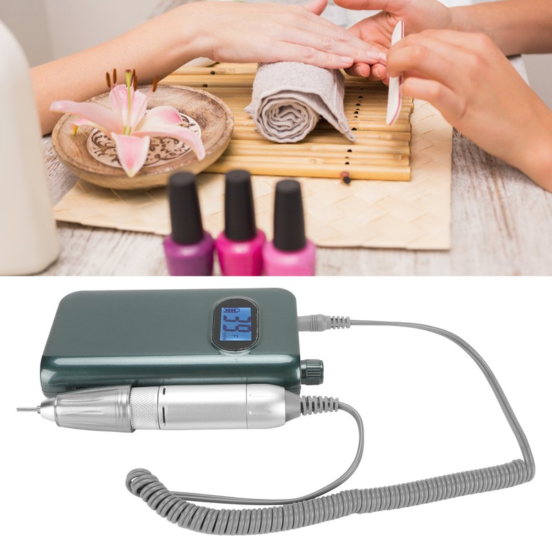 40000RPM Nail Drill Machine CW CCW Rotation Heat Dissipation Electric