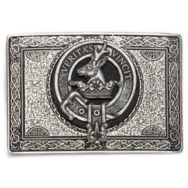 USA Kilts Keith Clan Crest kilt belt buckle