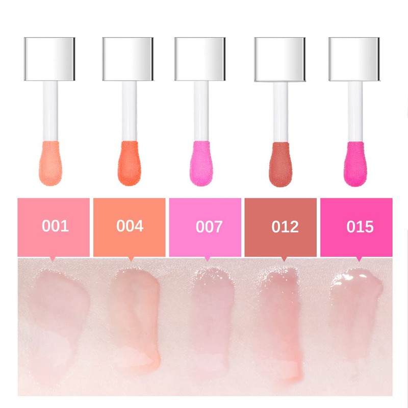 007# RASPBERRY Moisturizing Lip Glow Oil Hydrating Lip Gloss 0.2