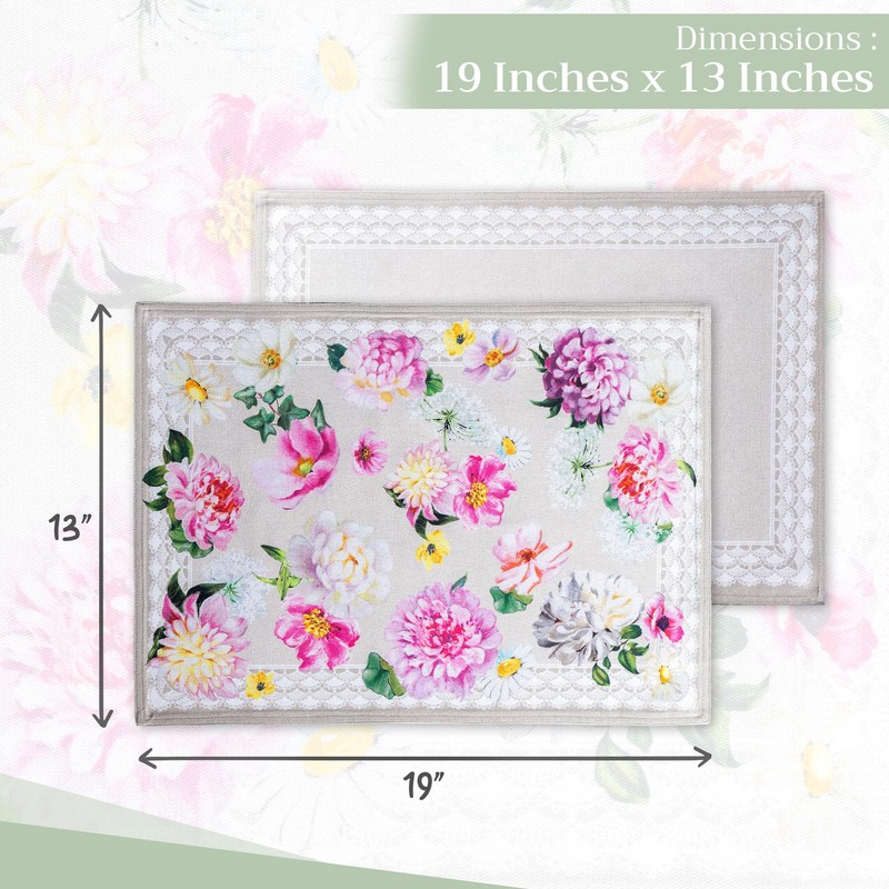 Maison d' Hermine Placemat Set of 4 100% Cotton 33cm