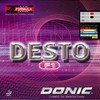 Donic Rubber Desto F1, black, 2,0 mm