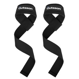 Padded Lifting Strap Bodybuilding Weight Lifting Gym Fitness Strap Lifting Weight Lifting Strap Accessories Weight Lifting (Black)