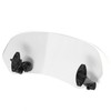 Universal Motorcycle Adjustable Clip On Windscreen Wind Deflector Windshield Accessories