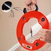 Vanitek 200 Foot Reach, Spring-Steel Fish Tape Reel, with High