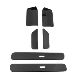 FUEISOFür Kia EV3 2025 Schwarz Auto Türgriffblende Abdeckung Türgriffe Blende Schutz 6 stück (Schwarz)