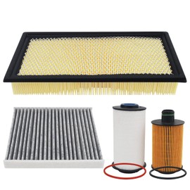 RARAYC 3.0L Ecodiesel Filter Kit Compatible with Ram 1500 2014-2019 Replacement Part Number#DP10232/D3705/DGF412/DPA3462