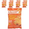 Quest Nutrition Tortilla Style Protein Chips, Nacho Cheese, 8 Bags,