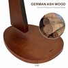 Nefelibata Wooden Guitar Stand - Handmade German Ash Solid Semi-curved