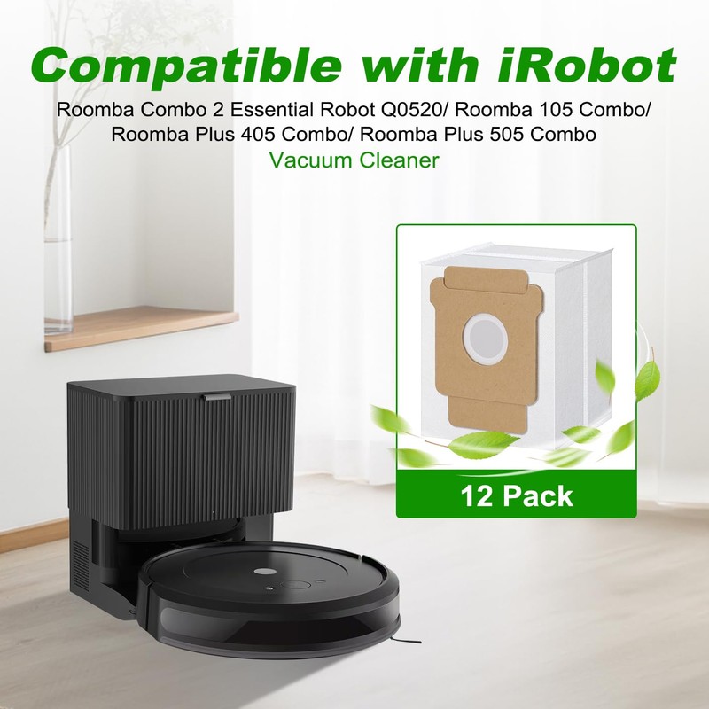 Q0520 Dust Bags for iRobot Roomba Vacuum 2 Essential Robot