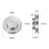 sourcing map Single Groove Pulley 6 mm Fixed Bore 60