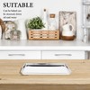 2PCS Stainless Steel Baking Tray for Oven, Non-Stick, Freezer Safe,