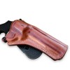 Masc Holster Leather Paddle Holster Fits, S&W Model 686 Plus
