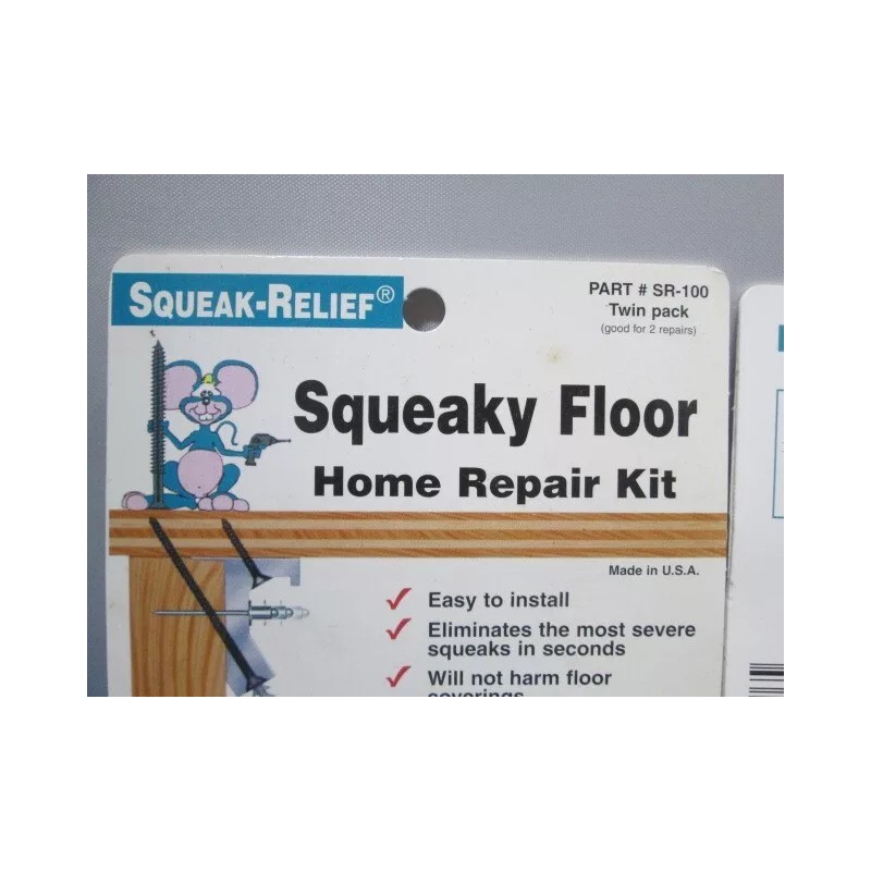 Squeak-Relief Lot of 2 Squeak Relief Squeaky Floor Home Repair