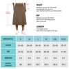 ANIVIVO Women's Midi Length Skorts Skirts with Pockets Modest Skirts