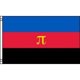 Trade Winds Polyamory Flag 3x5 ft Poly Polyamorous Open Multiple Relationships Pi Banner Fade Resistant Premium
