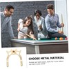 Totority 3Pcs Rust Delicate Pool Bridge Portable Billiard Stick Bridges