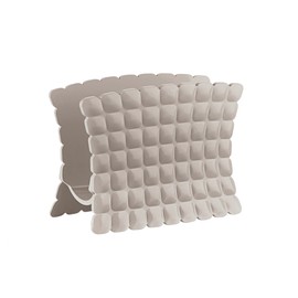 Guzzini - Tiffany Napkin Holder - Dove Grey, 15.2 x 7.6 x H11 cm - 199800158