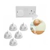 5pc x Mains Protector Socket Plug Covers Child Baby Safety