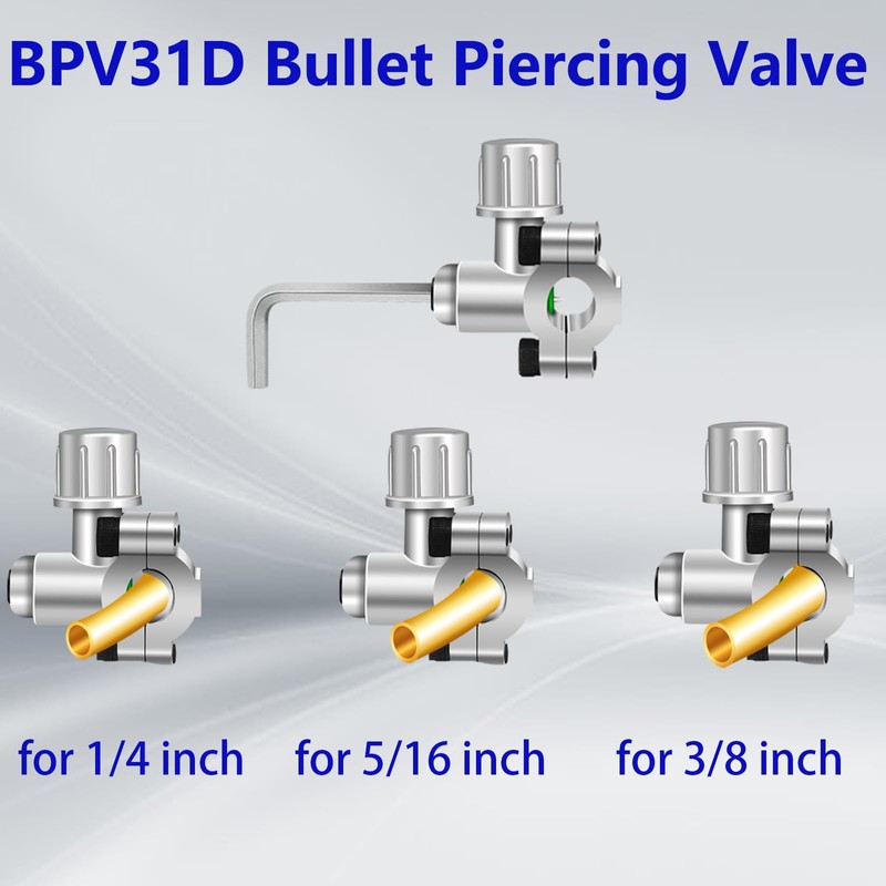 A/C Retrofit Valve Kit, BPV31 Bullet Piercing Tap Valve Line