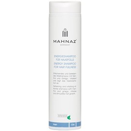 MAHNAZ Men Energy Shampoo for Hair Fullness, Vitalises & Stimulates Hair Growth, with Ginkgo & Menthol, Vegan, 200 ml