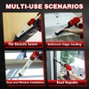 VISHIGH 2 in 1 Cordless Caulking Gun with 2 Batteries,