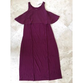 Liz Lang NEW Liz Lange Women’s Maternity Sleeveless Maxi Dress Maroon Color Size XS